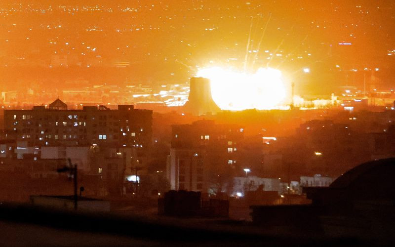 Iran warns civilians as Trump says talks 'going well'