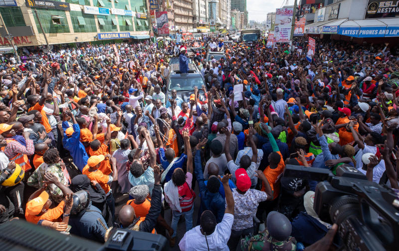Raila spells out plan to make jua kali workers earn for their sweat