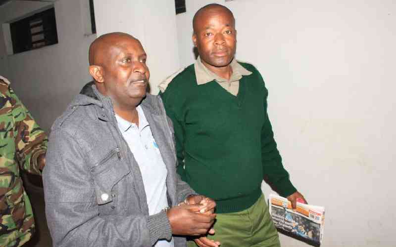 Katitu: Githurai killer cop set free after serving six years