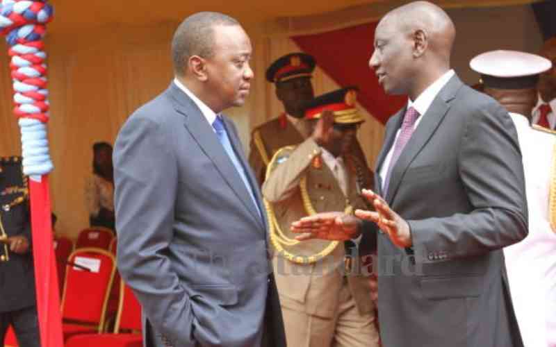 I had power but didn't harm you despite insults, Uhuru tells Ruto