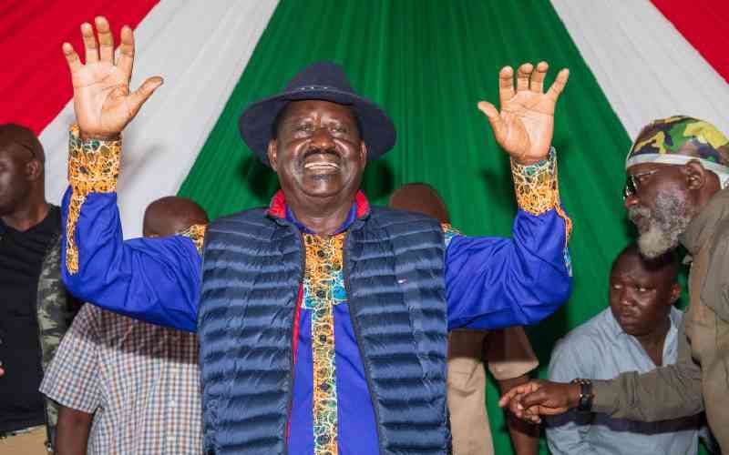 Raila returns tomorrow from the US ahead of rally in Kibera