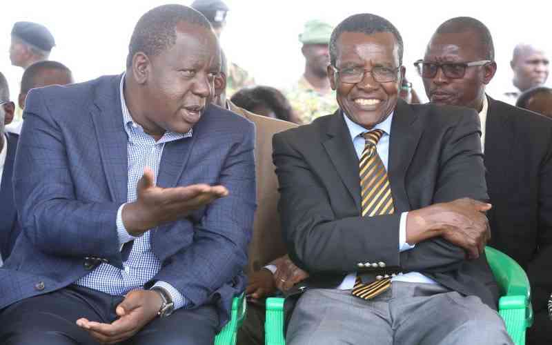 Maraga, Matiang'i jolt 2027 contest, leaving Gisii vote divided and adrift
