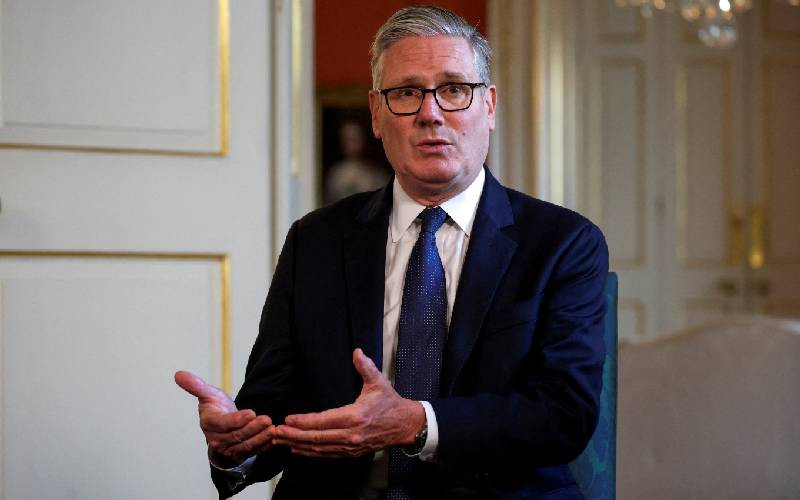 UK's Starmer warns successor he will have to stay on international stage