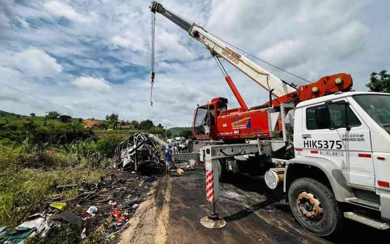 At least 38 die in bus accident in southeastern Brazil