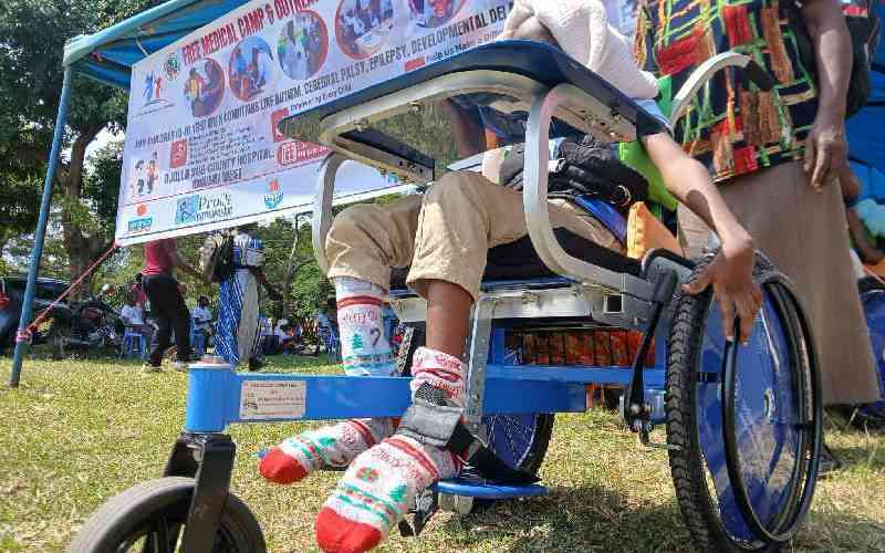 Pain, hope for children living with cerebral palsy in Buuri 