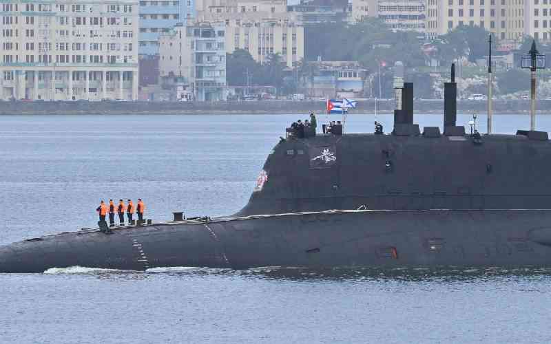 Russian nuclear-powered submarine arrives in Cuba
