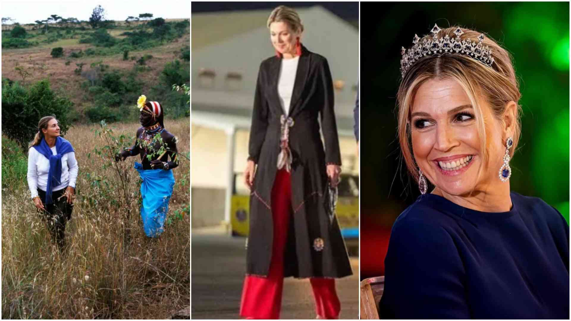 Netherland's Queen Maxima stuns in Kenyan designer's luxurious Laibon coat