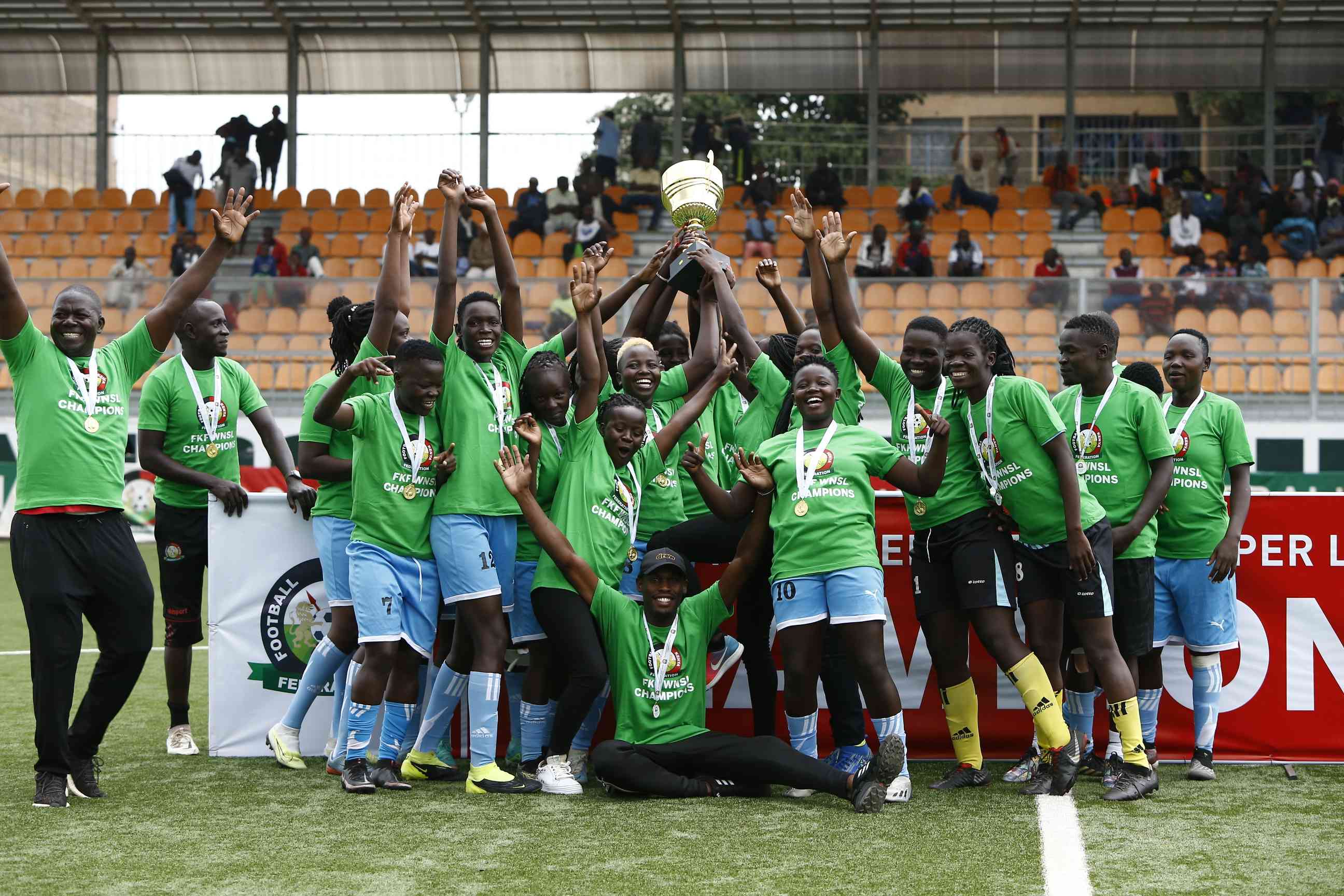 Kisumu All Starlets Crowned FKF Women s National Super League Champions 