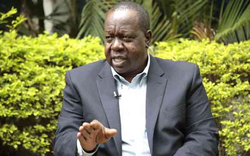 Opposition leaders must stop tarnishing Matiang'i's name