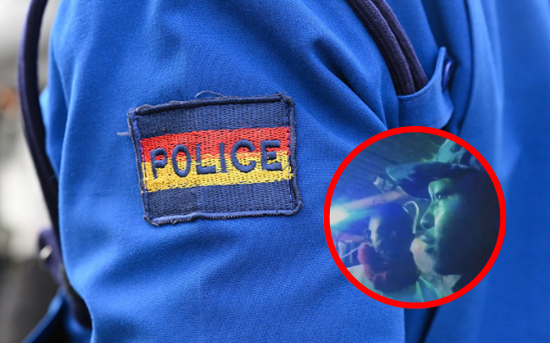 VIDEO: Man, plainclothes officer clash over alleged bhang possession