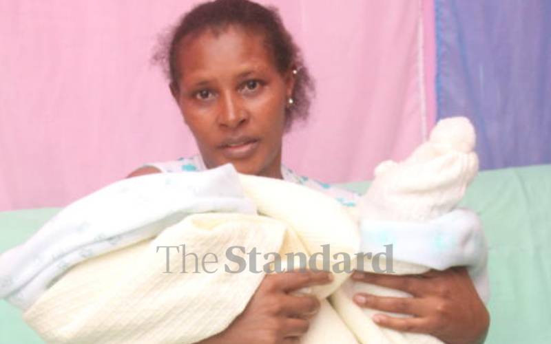 We took Sh300,000 loan to have a child