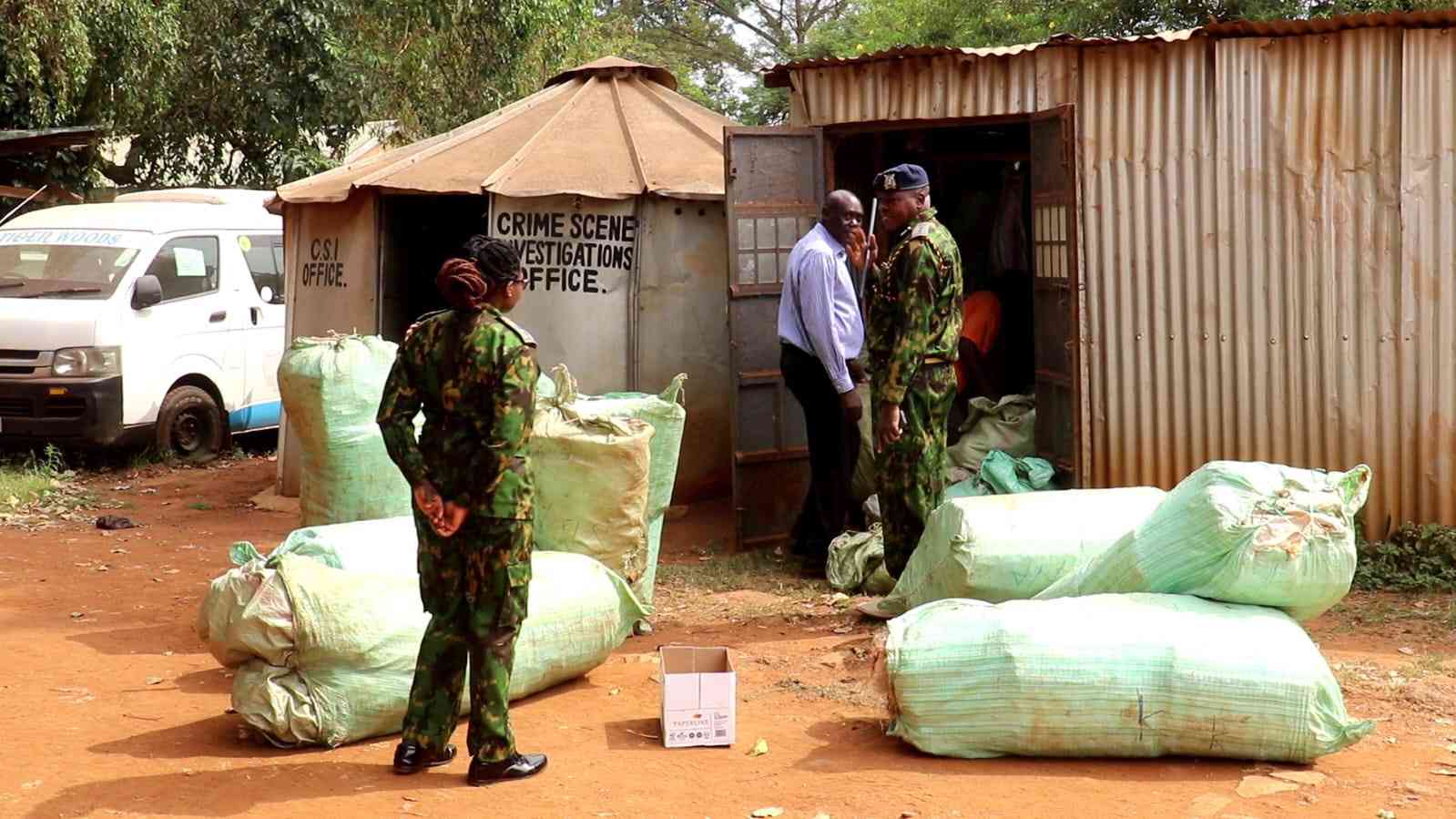 Police seize Cannabis, methamphetamine worth of Sh56million in Busia