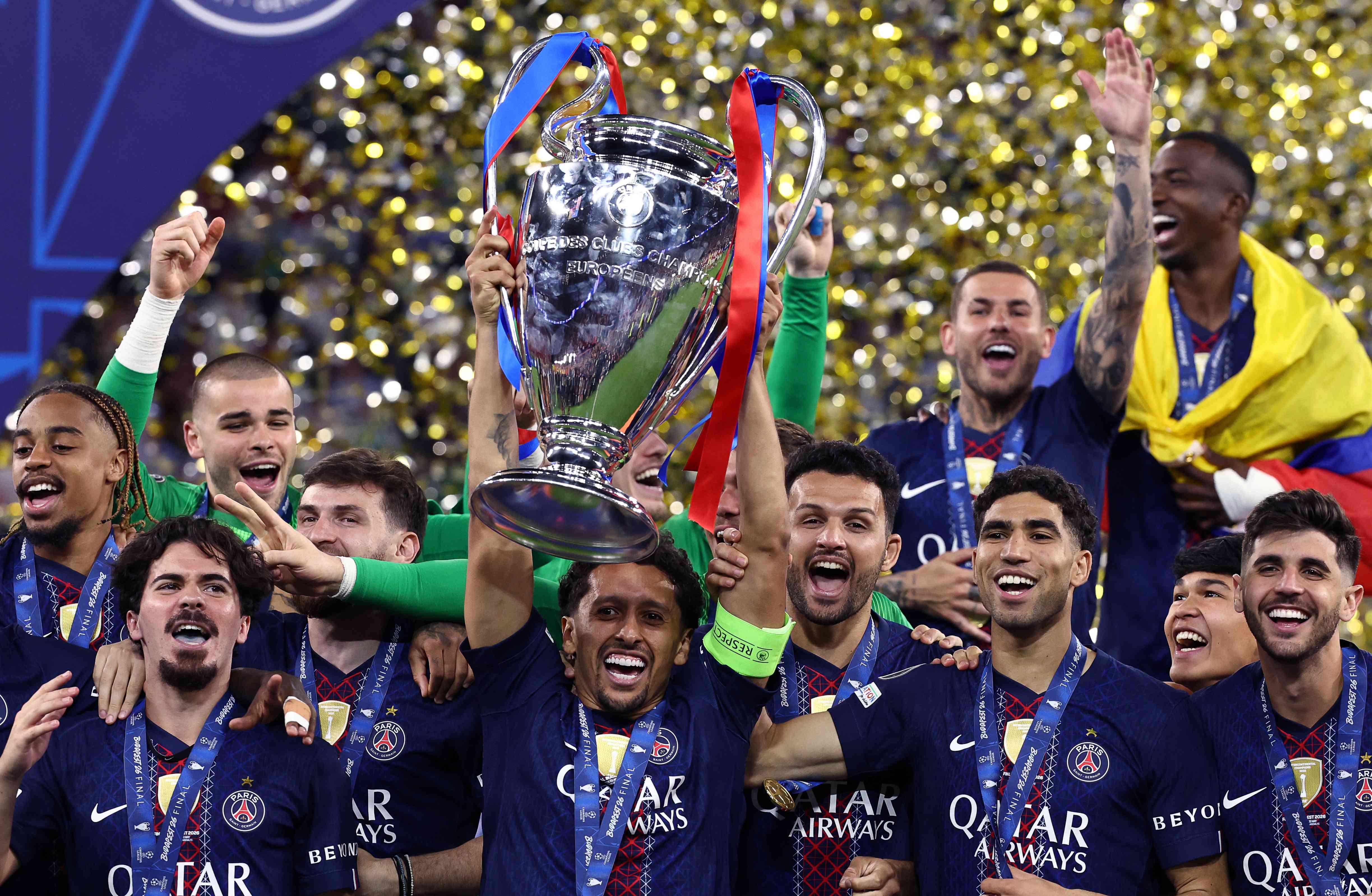 PSG beat Arsenal on penalties to retain Champions League title
