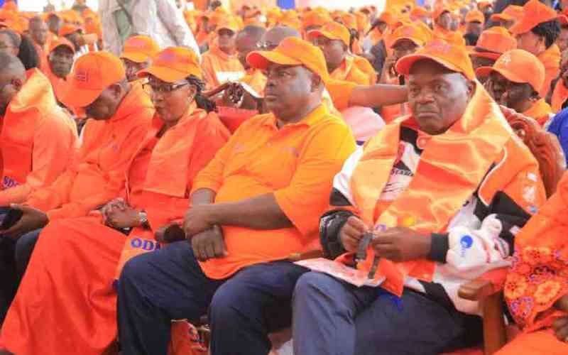 Orange gone bad: Raila's behemoth teetering on the brink of death