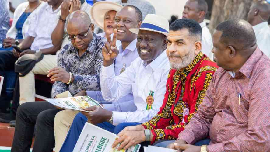 President Ruto buys a Sh1 million bull at Mombasa ASK auction