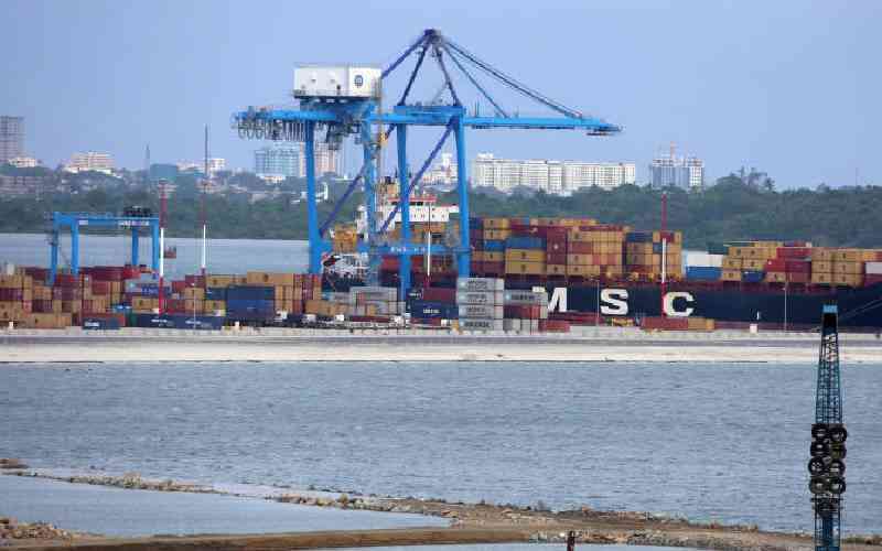 Cargo operations resume at the Port of Mombasa