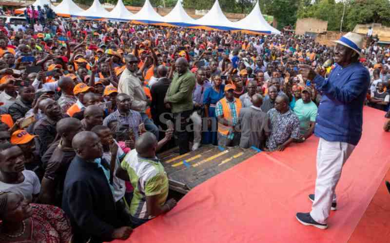 Exiting stage? Why Raila is still the man to watch