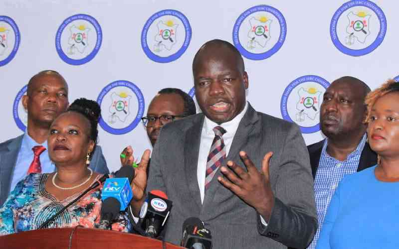 Ruto walks on tightrope amid anxiety over new IEBC lineup