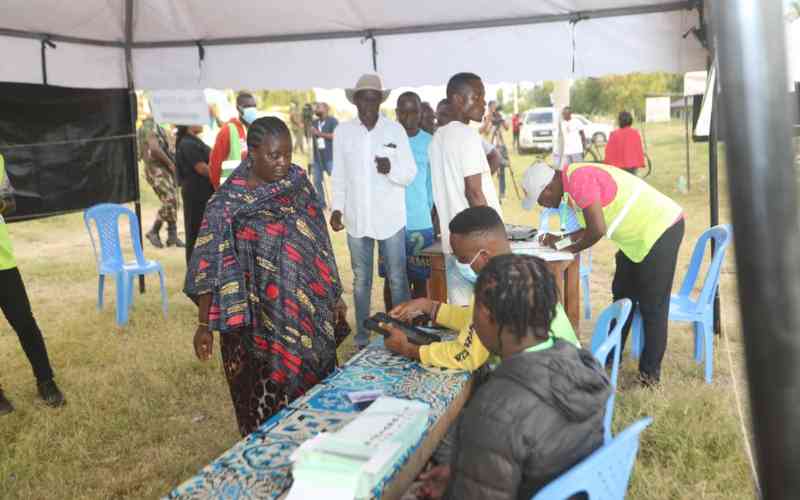 Low turnout in Magarini by-election as MP is ejected from polling station