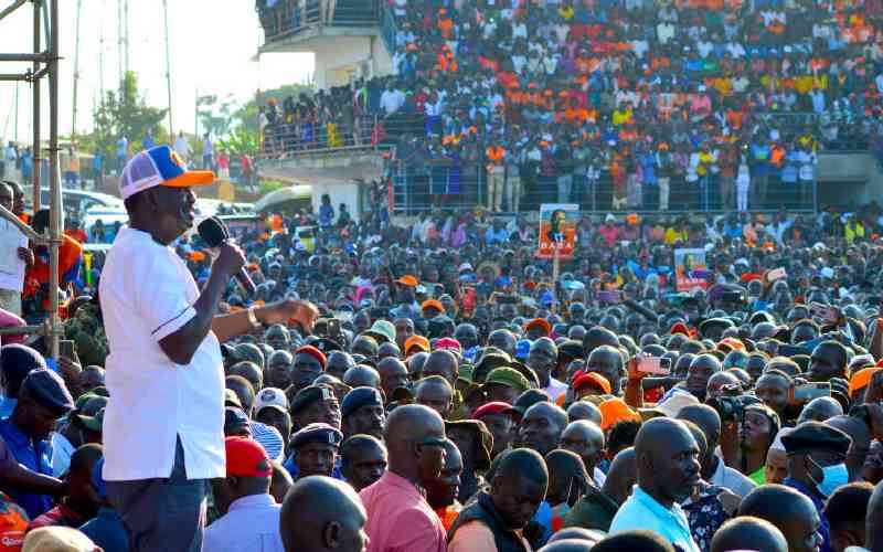 National administrative officers will be safe in Raila Odinga's government
