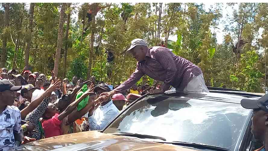 Kindiki roots for Ruto as he launches last mile  project