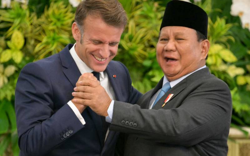 Macron in Indonesia to deepen ...