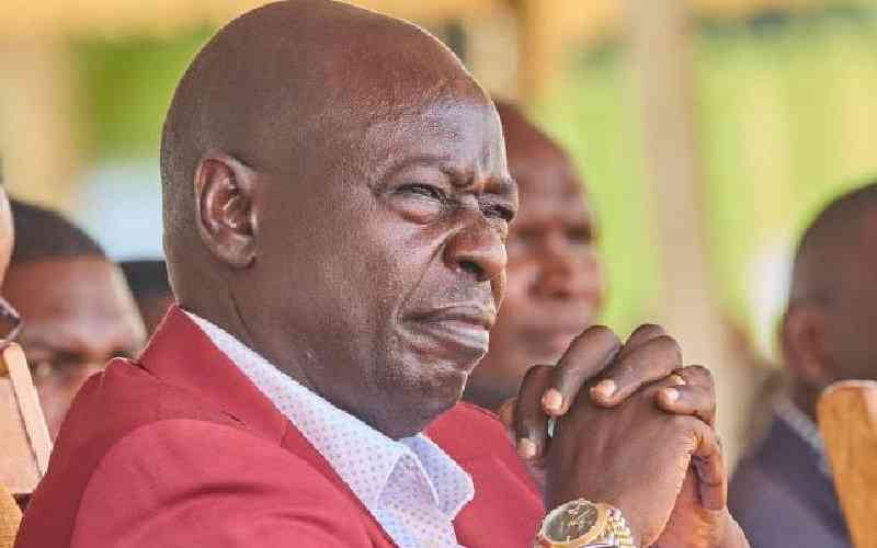My classmate Gachagua must outgrow blues that come with loss of power
