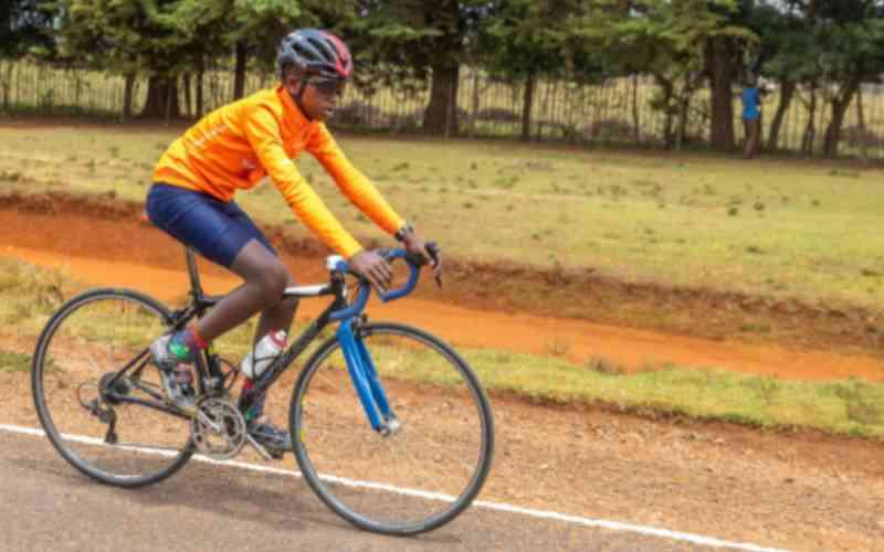Twelve and unbeaten: Grade Six pupil wins Kaptagat cycling category