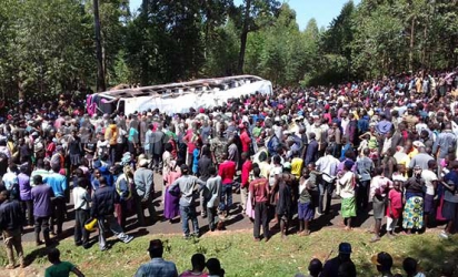 3 students killed in Kisii accident involving school bus