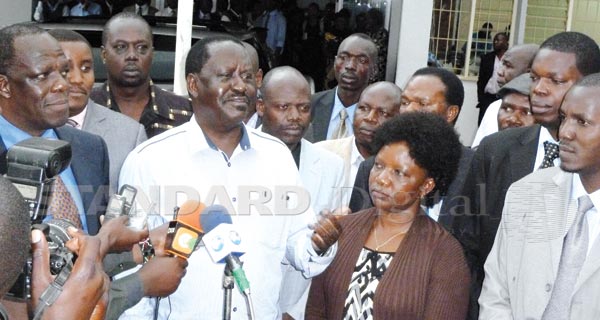No turning back on referendum, says Raila