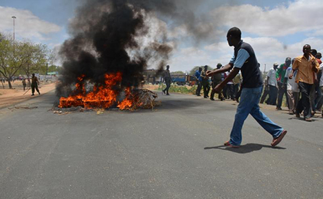 Protests as attackers shoot dead two people in Mandera