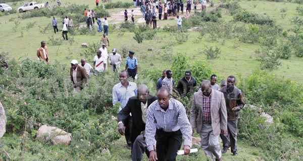 Deputy President finally hands over land to IDP