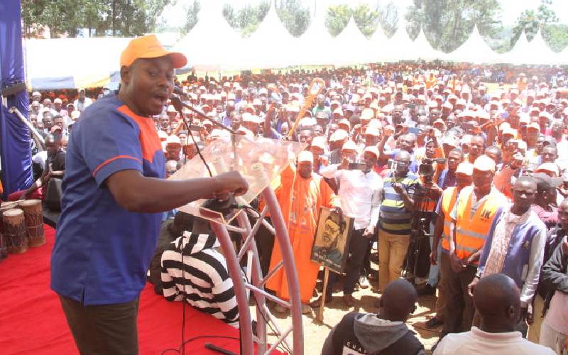  Jared Kwaga joins race to unseat Uriri MP