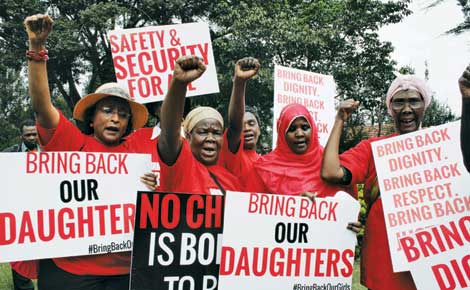 Kenyans push for release of kidnapped Nigerian girls