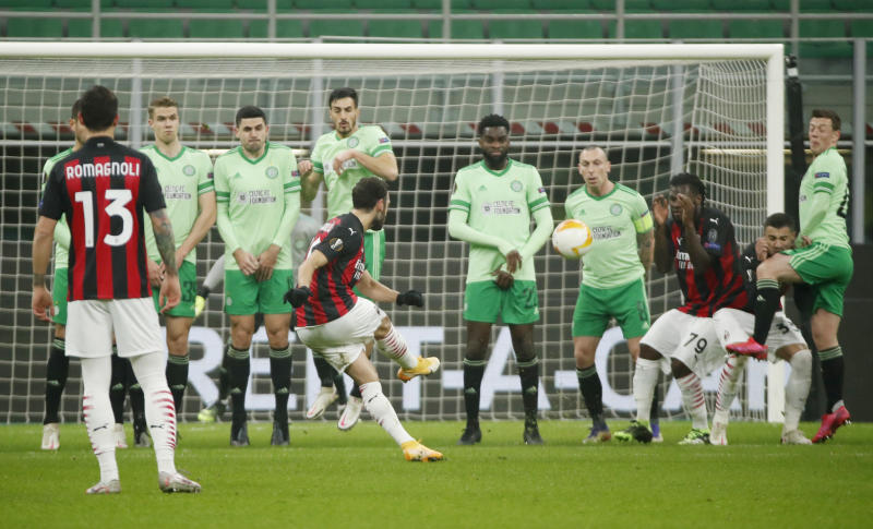 AC Milan fight back to beat Celtic 4-2 in Europa League, progress to knockout phase