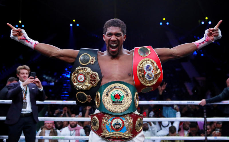Coronavirus: Anthony Joshua’s heavyweight title fight postponed