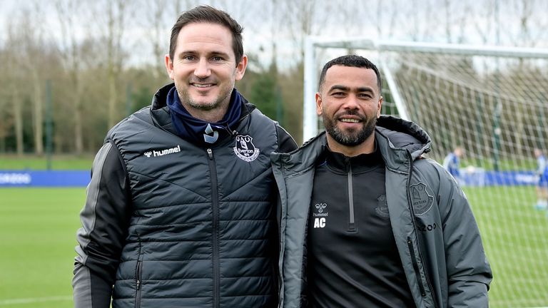 Ashley Cole joins Lampard's coaching team at Everton
