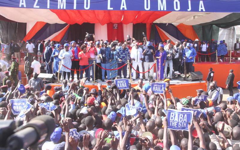 Azimio leaders vow to block Ruto from all seats in Nairobi
