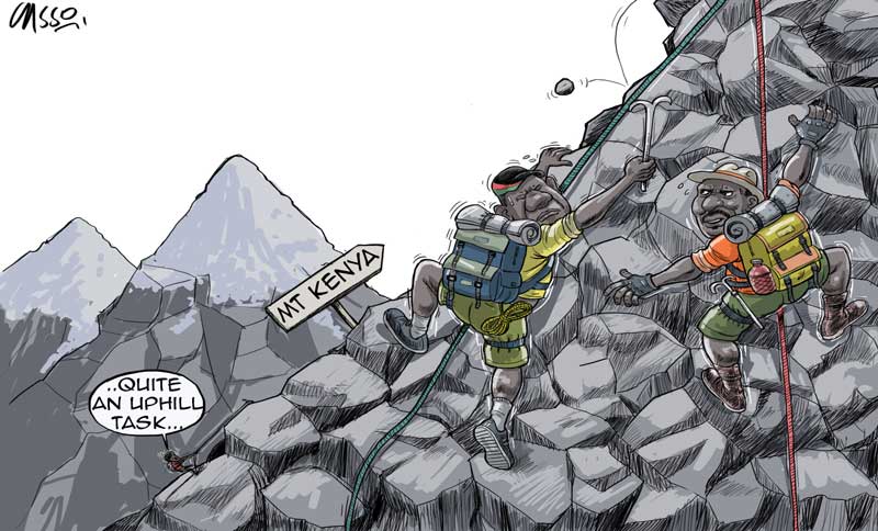 Battle for Mt Kenya