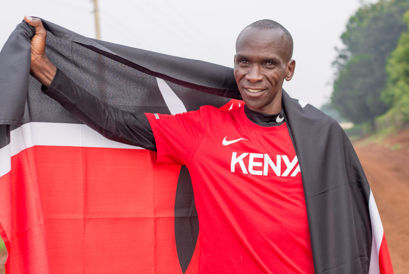Battle of shoes as Kipchoge trains eyes on English crown