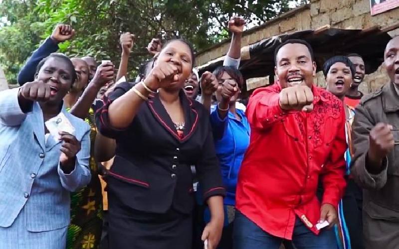 Ben Githae still supports UhuRuto as Kenyans mock 'Tano Tena' slogan
