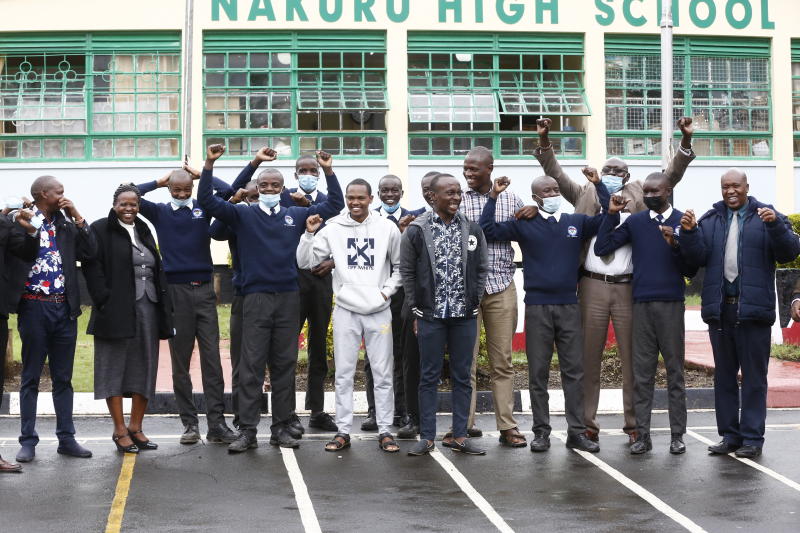 Three Nakuru High School students hope to become top rugby ...