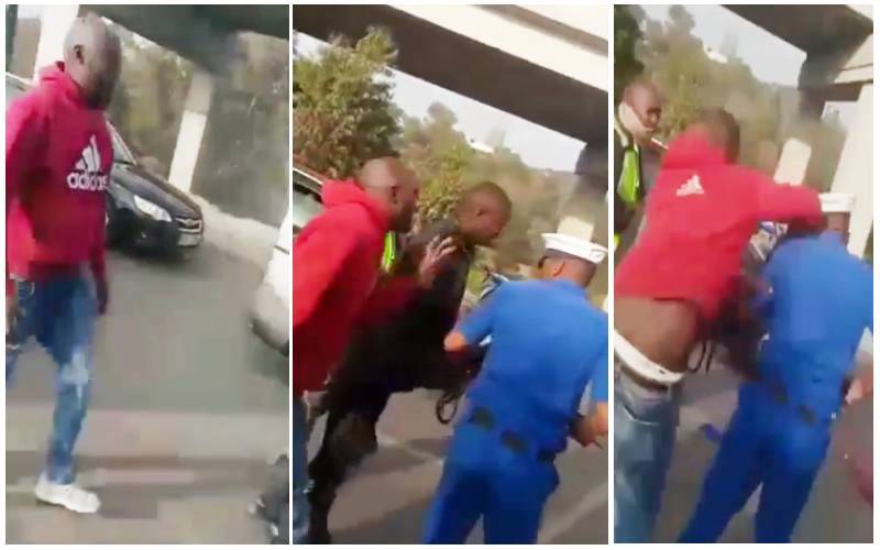 Boda boda riders corner colleague for punching policeman’s head on Bunyala Road