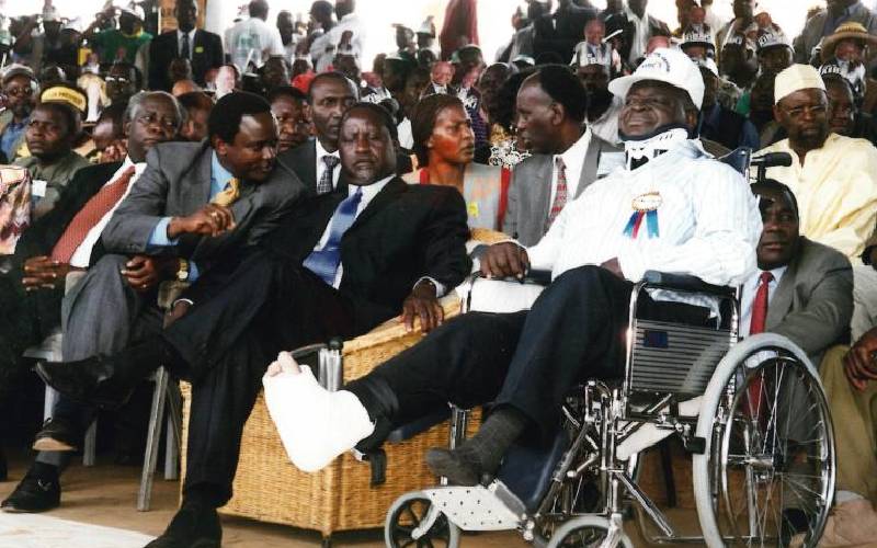 Raila recalls Kibaki road accident and 2002 election win