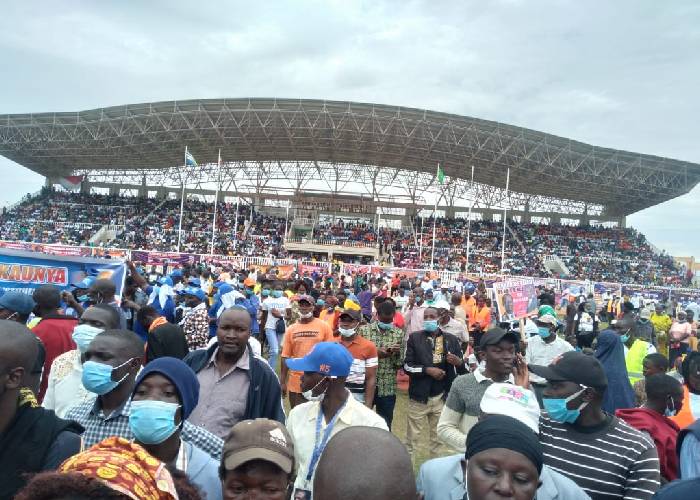 Bukhungu II: Kenya memadati Stadion Bukhungu untuk acara Atwoli (foto)