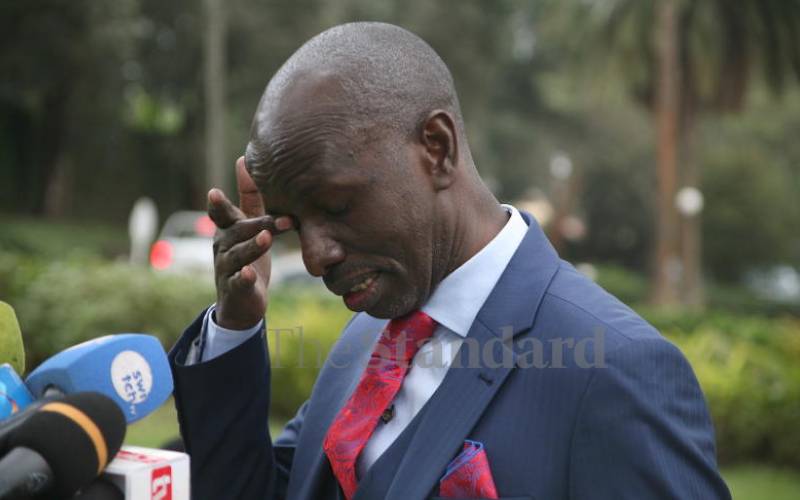 Sossion praised his achievements, saying he...