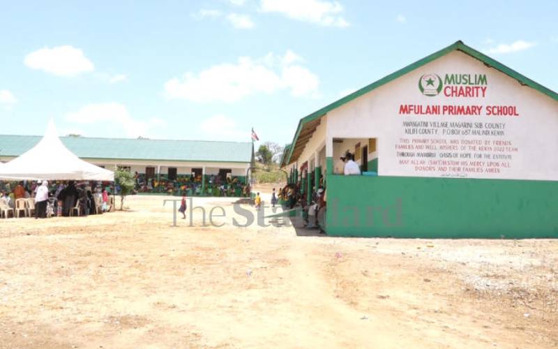 Cheers as donors help build Sh7 million school in Magarini 