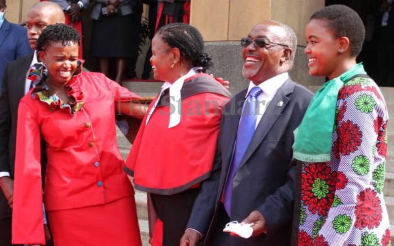 Meet Chief Justice Martha Koome S Husband And Children The Standard