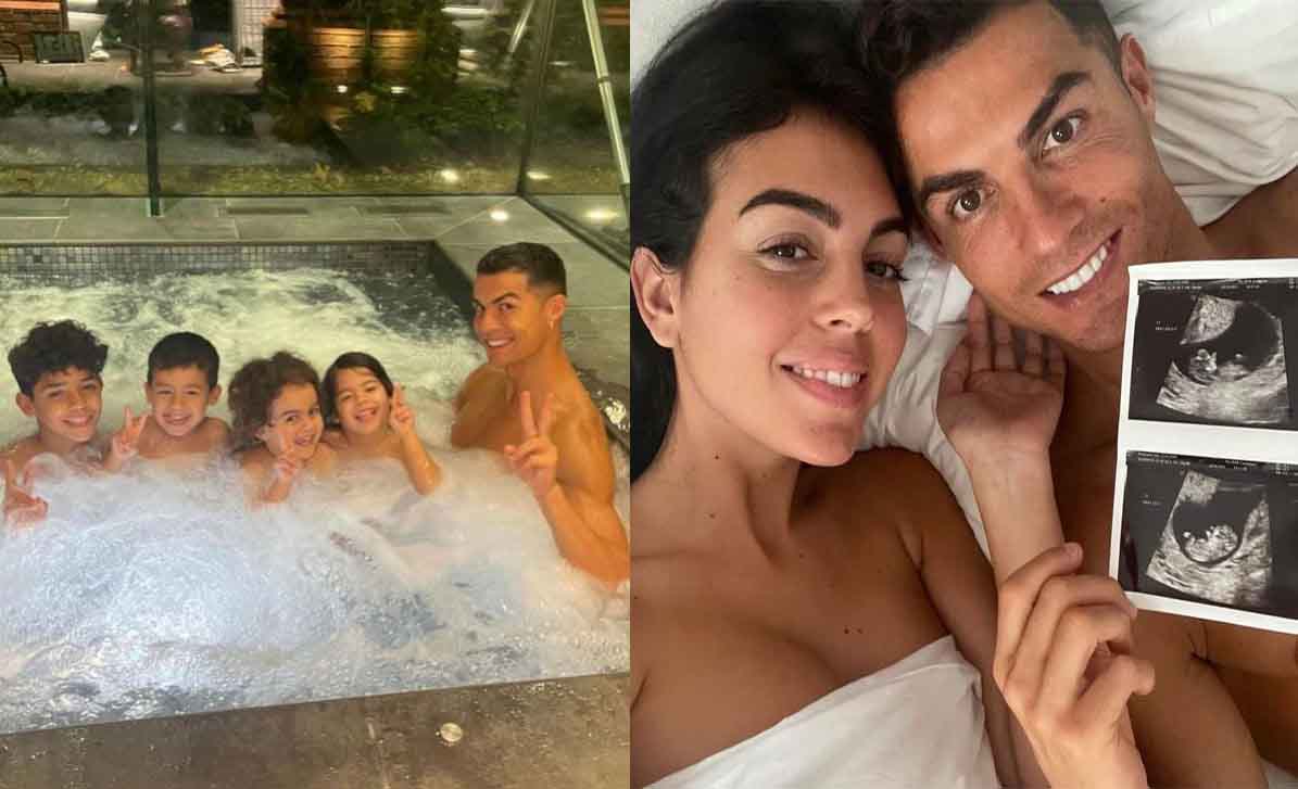 Cristiano Ronaldo to become father of six, girlfriend pregnant with twins 