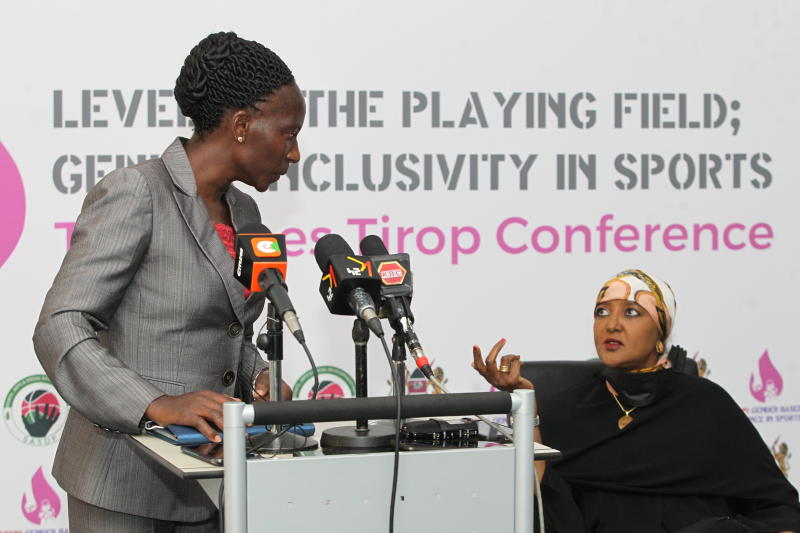 CS Amina:  We shall protect the rights and dignity of sportswomen